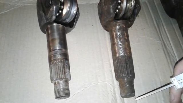 Вал сошки УАЗа. Разница между 469 и 452 смотреть онлайн