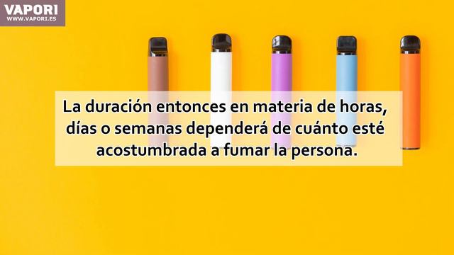 ¿Cuánto dura un vape desechable y cuántas caladas tiene? смотреть онлайн