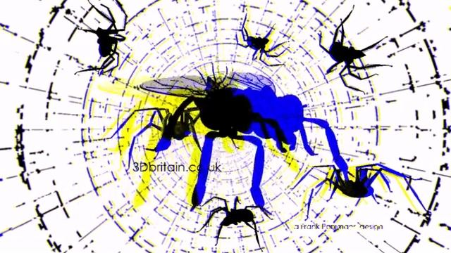 ColorCode 3D glasses only/ encounter between a spider and a fly смотреть онлайн