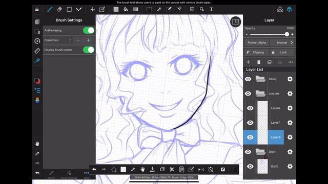 How To Use Stabilizer For Smooth Lineart In MediBang Paint