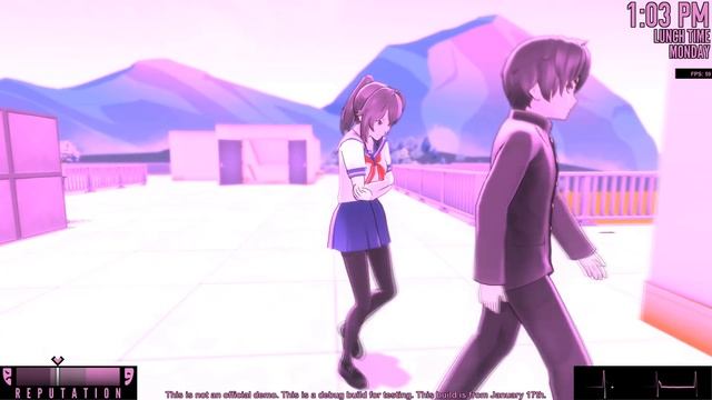 POISON SENPAI... and make him puke... - Yandere Simulator смотреть онлайн