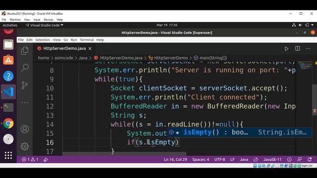 Simple HTTP Server With Java Sockets смотреть онлайн