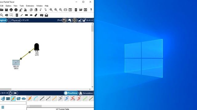 Cisco Packet Tracer: Ejemplo Blink o encendido de led смотреть онлайн