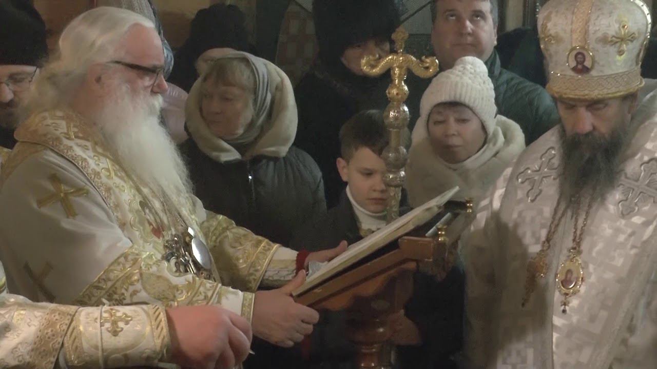 Чин Великого освящения воды в день Богоявления 19_01_2021 смотреть онлайн