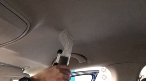 Быстрая химчистка потолка автомобиля!