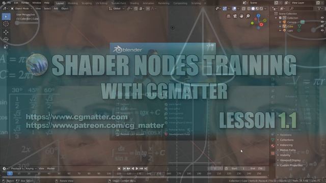 Blender Shader Nodes Training 1.1 - Introduction смотреть онлайн
