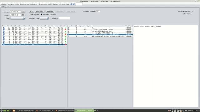 EDI Processing & Reporting (part 3) смотреть онлайн