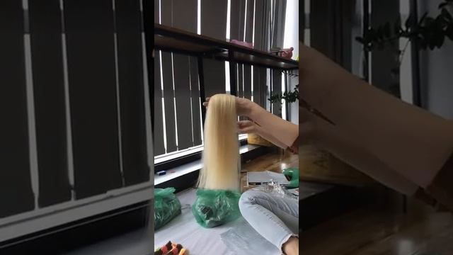 Натуральные волосы БЛОНД для микрокапсульного наращивания в Краснодаре смотреть онлайн