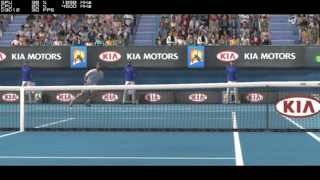 XBOX 360 emulator TOP SPIN 3 on PC XENIA 60FPS gameplay смотреть онлайн