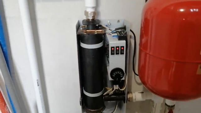 Подключение электро котла к системе теплых полов.