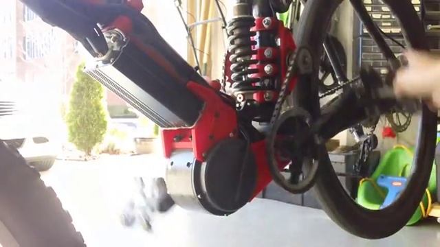 Kona with 3d printed mid drive walk-around смотреть онлайн
