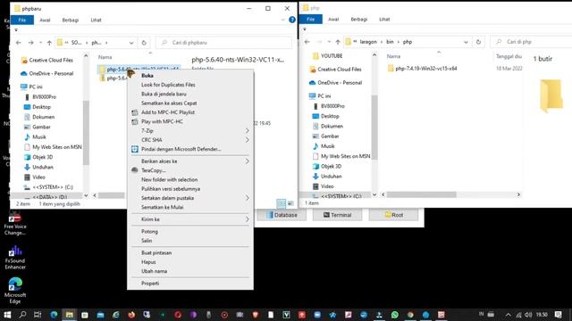 CARA MENGGANTI APACHE, PHP DAN MYSQL DI LARAGON | TUTORIAL #2 смотреть онлайн