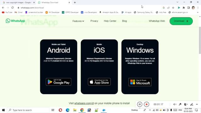 How to download WhatsApp in Windows 10 // Install WhatsApp in pc смотреть онлайн