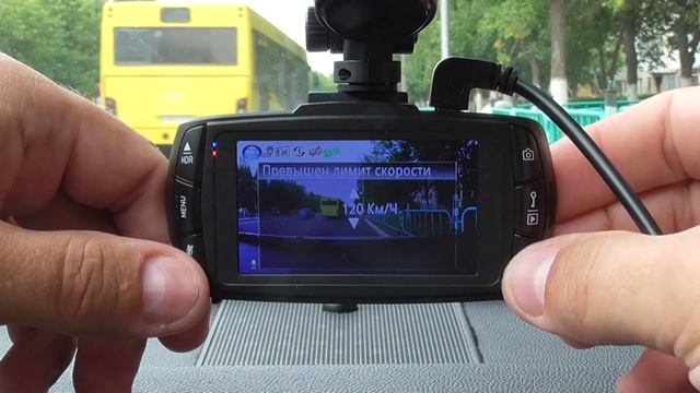 Видеорегистратор с GPS SHO-ME FHD-750. Обзор смотреть онлайн