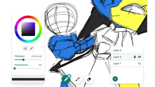 my attempt at drawing ena on free draw 2.. смотреть онлайн