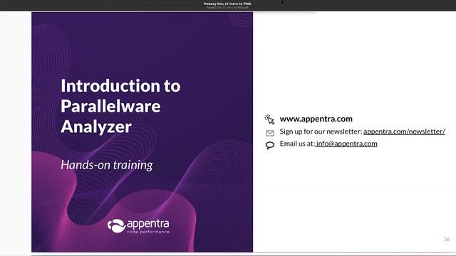 P'Con21: Parallelware Analyzer: The First Static Code Analyzer specializing in Performance смотреть онлайн