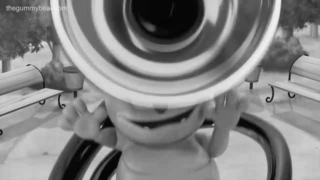 BLACK & WHITE Gummibär SPECIAL REQUEST Greek HD GUmmy Bear Song смотреть онлайн