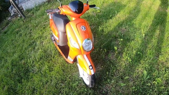 Электро скутер Aima Mango отзыв владельца. смотреть онлайн