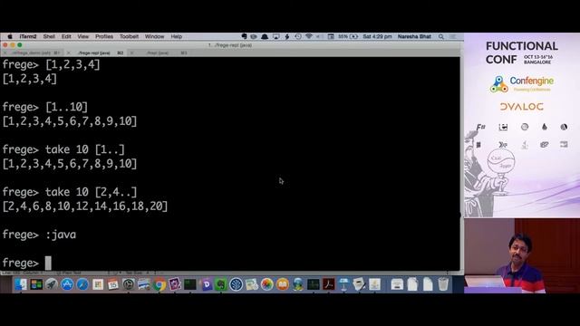 Pure Functional Programming on JVM with Frege by Naresha K смотреть онлайн