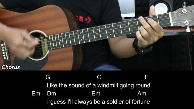 Soldier Of Fortune - Deep Purple | EASY Guitar Tutorial with Chords / Lyrics - Guitar Lessons смотреть онлайн