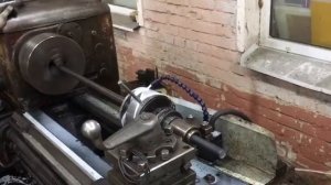 Накатывание резьбы M24 резьбонакатной головкой ВНГН