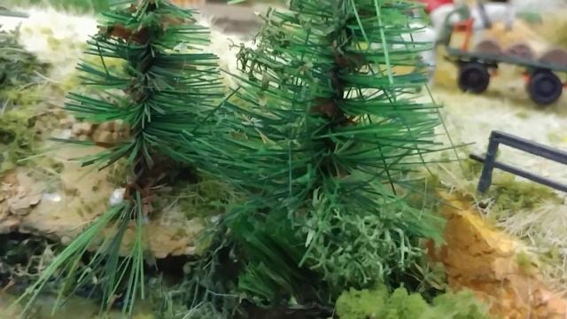 Fim 66o??✋Фрагмент на моём ,строющемся домашнем макете железной дороги . Музыка Сергея Чекалина. смотреть онлайн