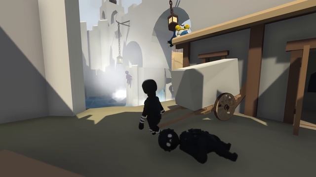 Марионетка Фиолетовый человек и Санс Угарное прохождение ► Human Fall Flat смотреть онлайн