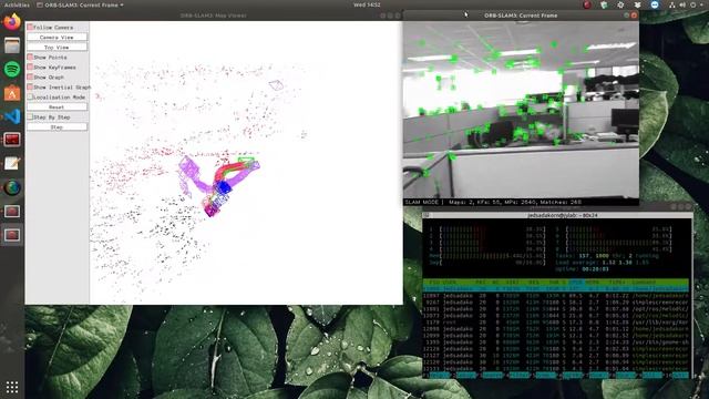 [ORB_SLAM3] RGB-D test atlas (multi mapping and seamless merging) смотреть онлайн