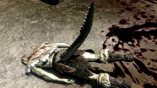 Skyrim - Argonian Necro-shaking смотреть онлайн