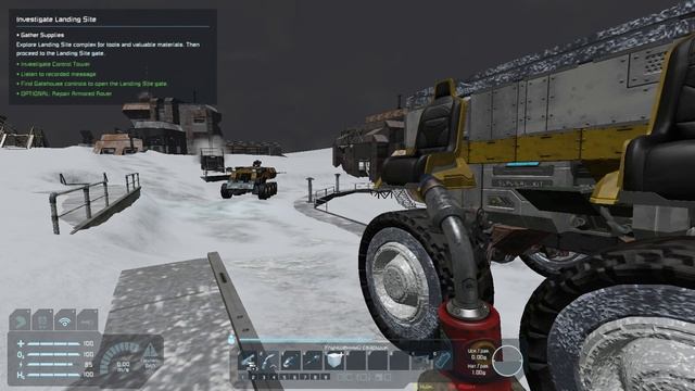 Space Engineers "Frostbite" #1 "Неудачный отпуск в горах" смотреть онлайн
