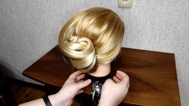 Это ЛЕГКО! Красивый праздничный пучок •ВИДЕО 109• смотреть онлайн