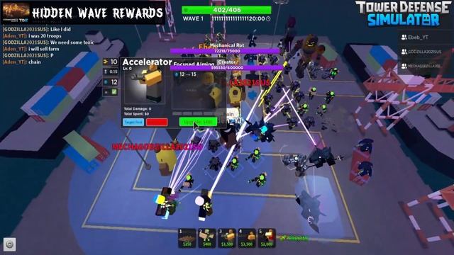 How To Get Hidden Wave Reward [Glitchy Nametag] || TOWER DEFENSE SIMULATOR - ROBLOX смотреть онлайн