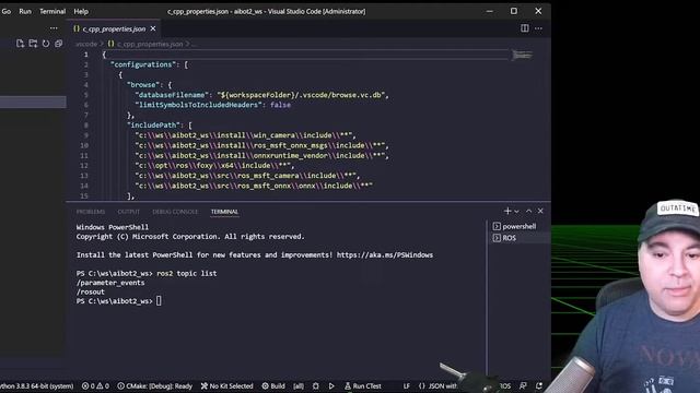 Visual Studio Code ROS Extension - Season 1 Episode 4 - Using with ROS2 смотреть онлайн