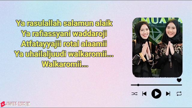 HAPPY ASMARA FEAT DIKE SABRINA - WALI SONGO || LIRIK LAGU