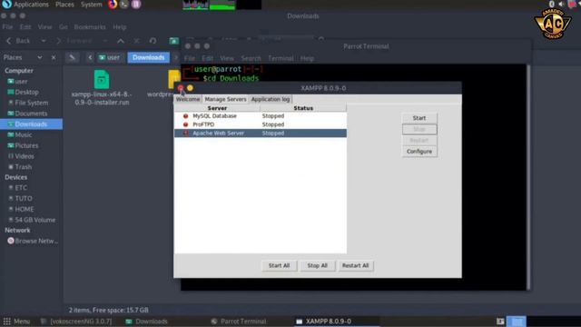 Xampp in Linux | how to install xampp in linux | install XAMPP | Amader Canvas смотреть онлайн