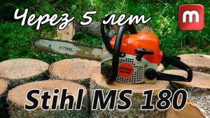 Stihl MS 180 через 5 лет эксплуатации. Отзыв реального владельца. Минусы пилы