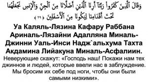 Сура 41. Фуссылят (Разъяснены)