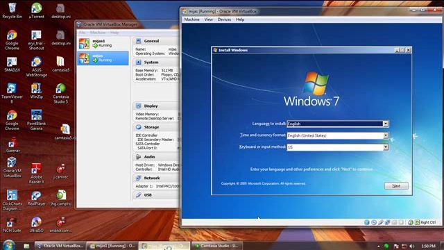instalasi win 7 & ping IP смотреть онлайн