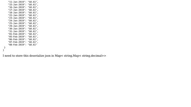 Salesforce: JSON.deserializeUntyped to Map＜string,Map＜string,decimal＞＞ (2 Solutions!!) смотреть онлайн