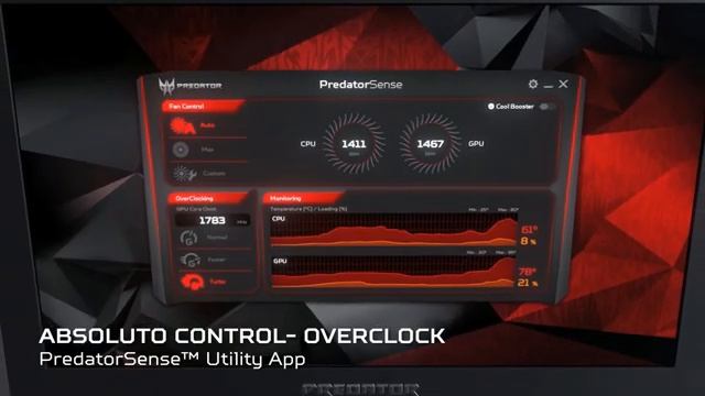 Notebook Acer PREDATOR PH317-51-718Y смотреть онлайн