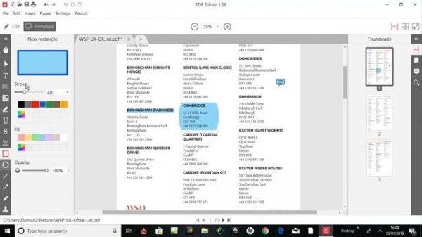 Using Icecream PDF Editor