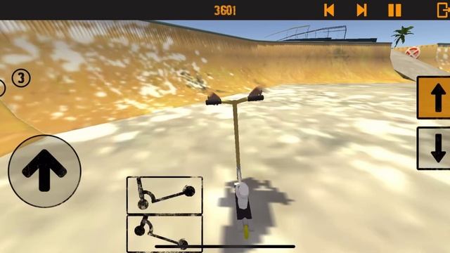 Делаю трюки в игре scooter f3d2 флипы,випы,браи, смотреть онлайн