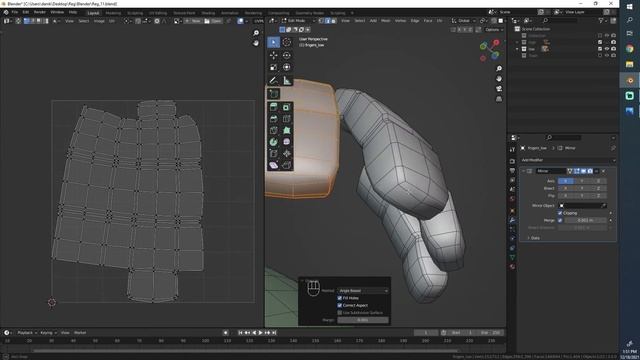 30. Blender 3.0 Character Modeling Tutorial - UV Mapping смотреть онлайн