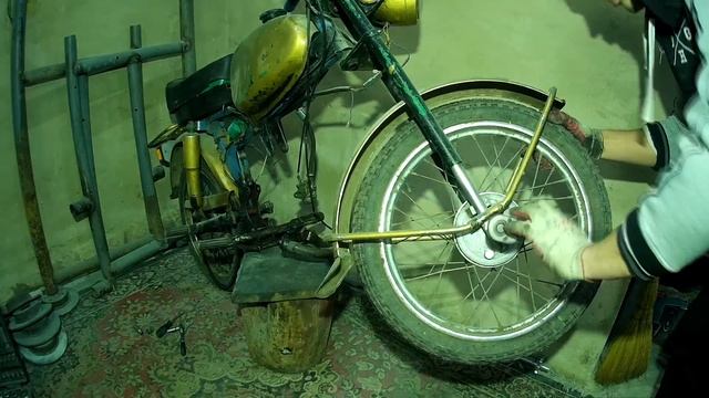 Мопед Карпаты - восстановление и тюнинг мотора. ч.1 смотреть онлайн