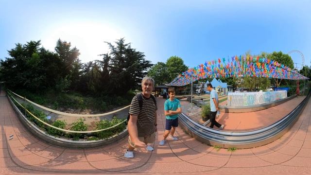 Аттракцион 360°. Опасный спуск с горы. Сани в Даляне смотреть онлайн