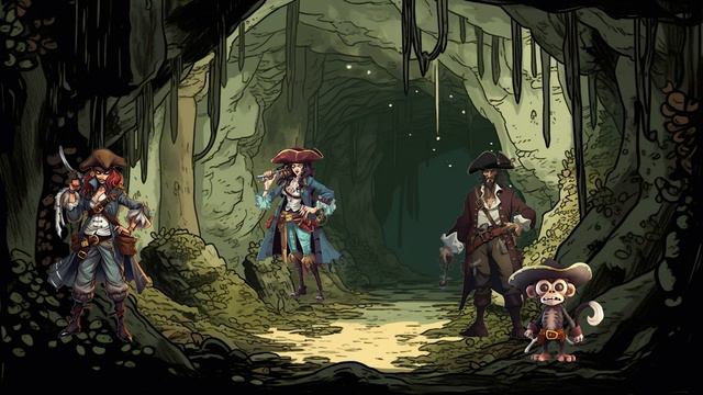 Crazy Mysterious Island - Playing Solo RPG with Pirate Borg (🦜) смотреть онлайн