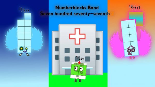 Numberblocks Band Seven hundred seventy-seventh 2