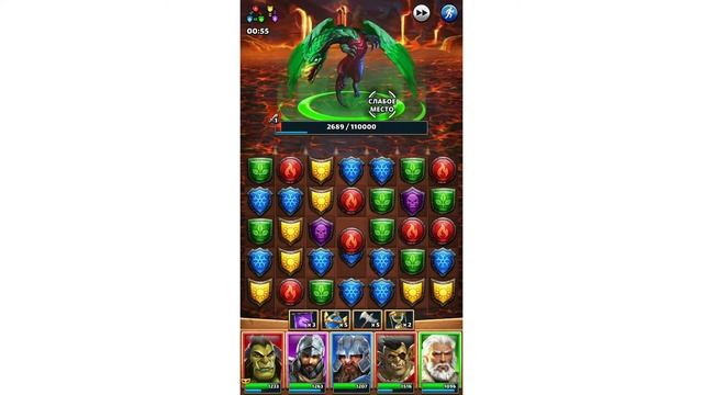 Игра Empires & Puzzles: Эпичная головоломка, три в ряд. смотреть онлайн