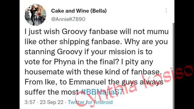 Adekunle caught Phyna and Groovy Knacking / Groovy is a two minute man / Bryan ignores Adekunle смотреть онлайн