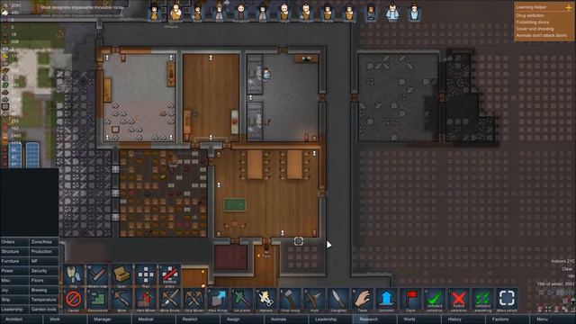 Rimworld Fallout - Vault 8 - Episode 13 - Expanding The Vault смотреть онлайн